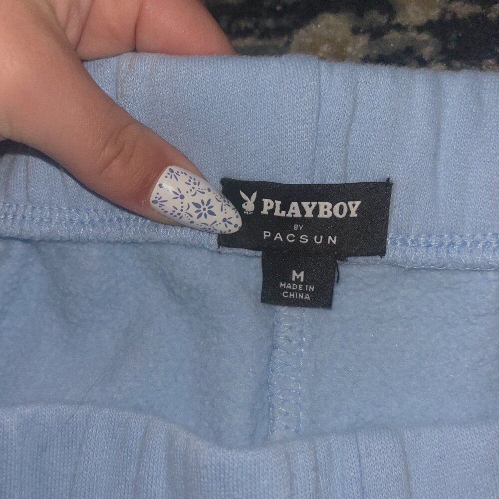 Blue Playboy Short - Picture 3 of 3